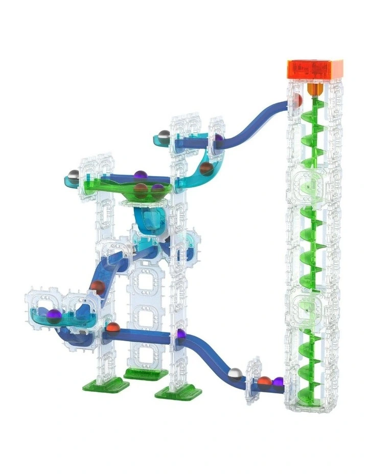 Discovery Toy Marble Run 2.0 Micro Racer Track Building Set image 2