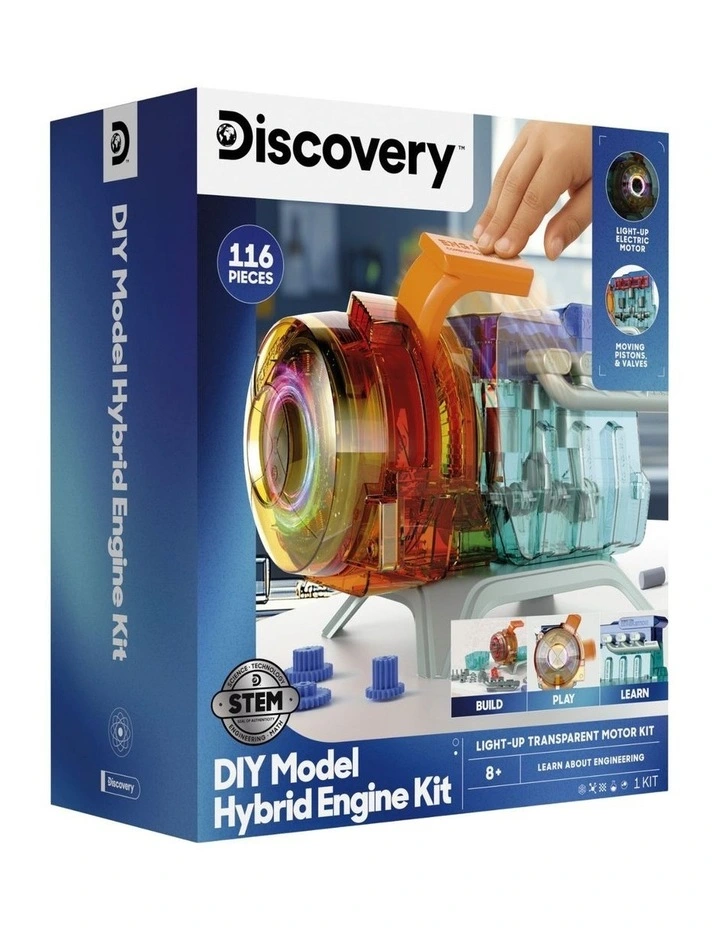 Discovery Kids Model Engine Kit Hybrid V3 116pc image 4