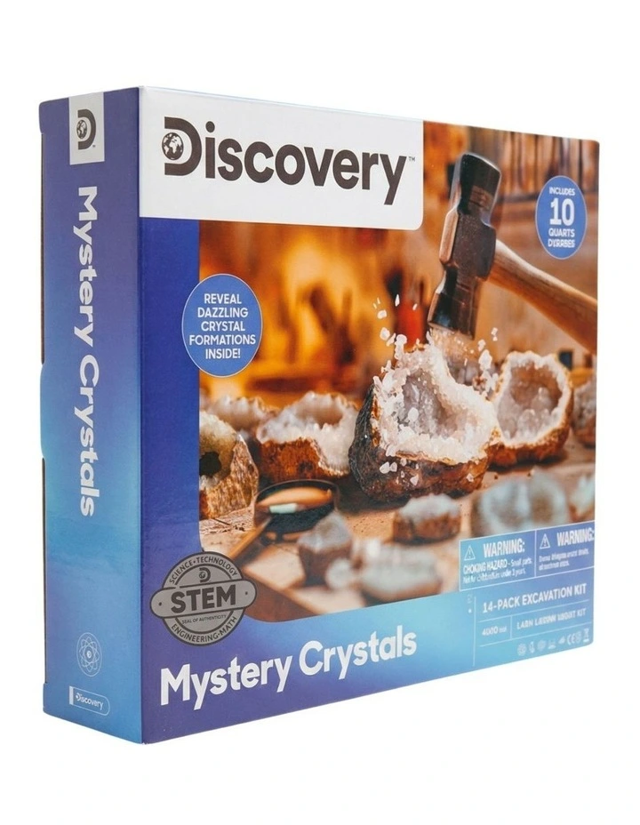 Discovery Geode Crystal Excavation Kit 14pc image 4