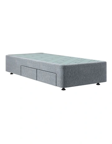 SpaceSaver Left Hand 2 Drawer Base in Slate