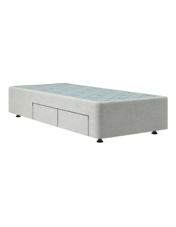 SpaceSaver Left Hand 2 Drawer Base in Natural