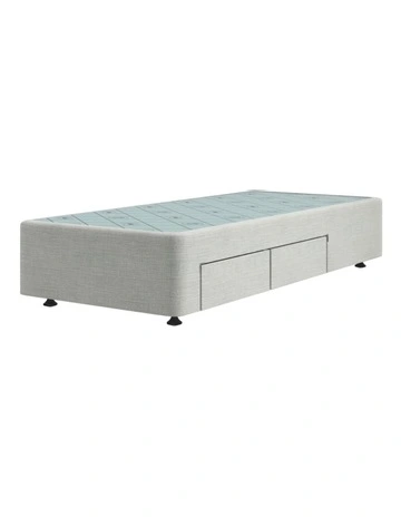 SpaceSaver Right Hand 2 Drawer Base in Natural