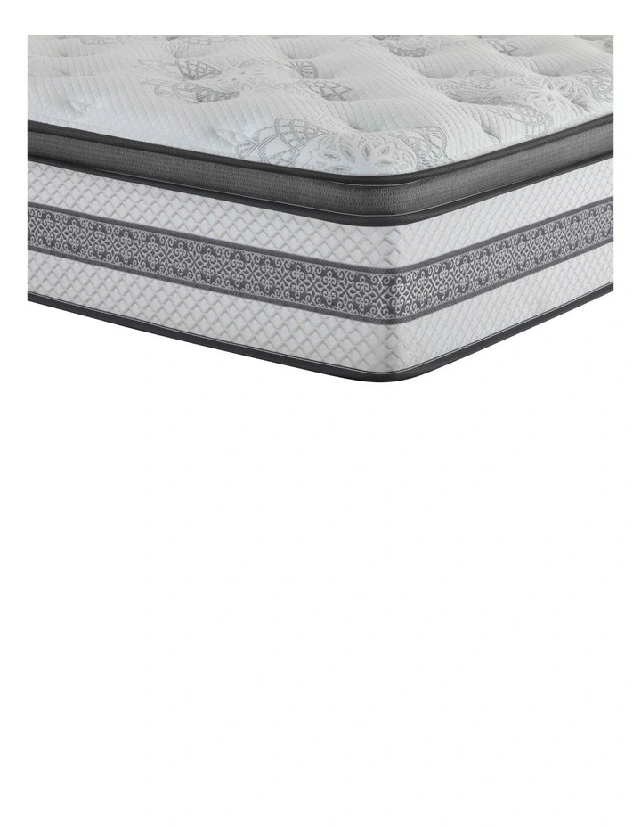 Lifestyle Modena Plush 7 Mattress in White image 4