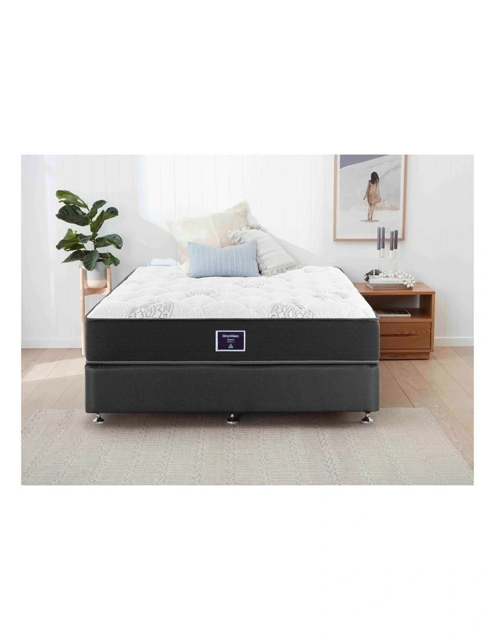 Sleepmaker Kingston Medium Mattress White Myer Sleepmaker Kingston Medium Mattress, Black And White Bed In A Bag Kingston
