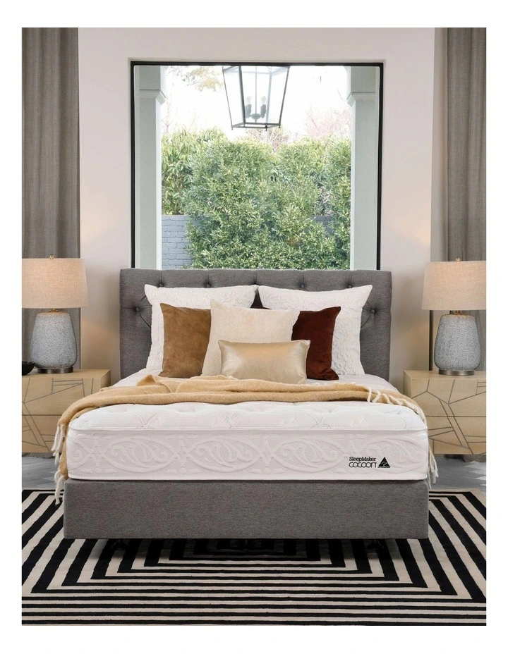 Cocoon Silver Clarity Plush 7 Mattress in White image 1
