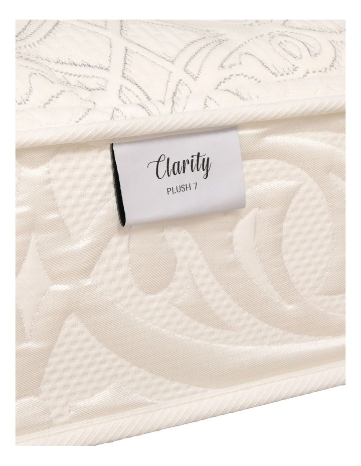 Cocoon Silver Clarity Plush 7 Mattress in White image 7