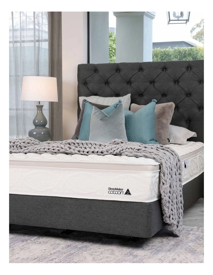 Cocoon Gold Poised Firm 2 Mattress in White image 2