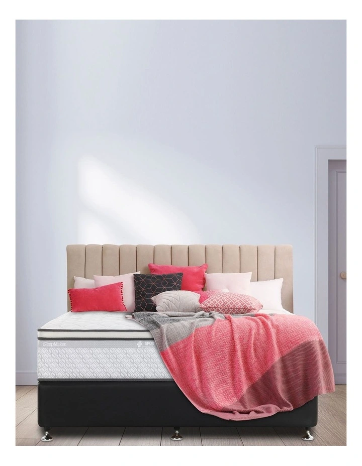 Miracoil Advance Doppio Firm 2 Cloud Top Mattress in White image 1