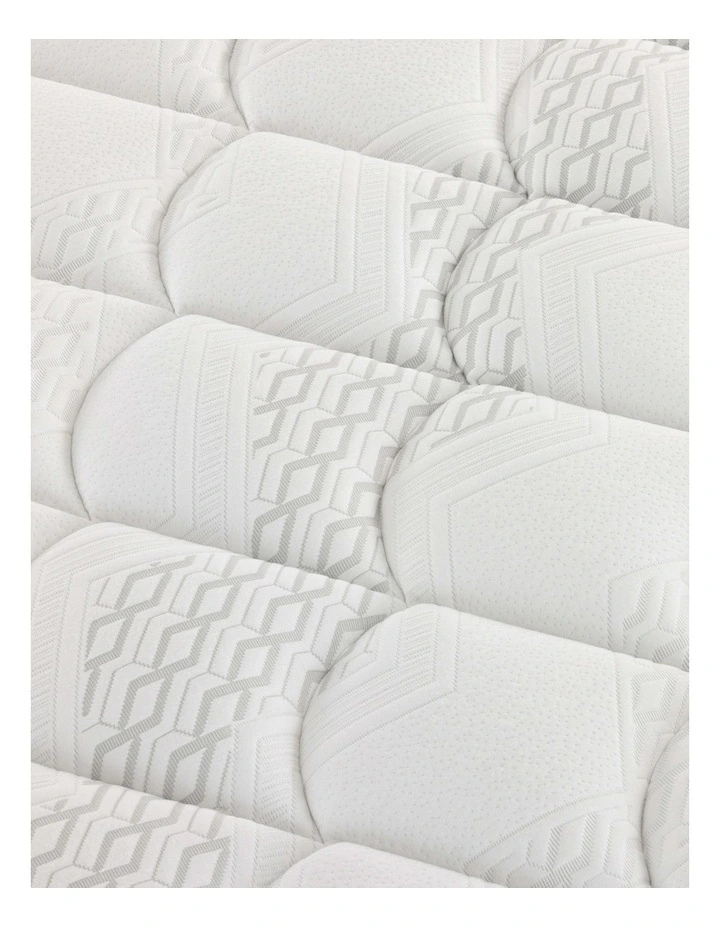 Miracoil Advance Cappuccino Medium 6 Smooth Top Mattress in White image 5
