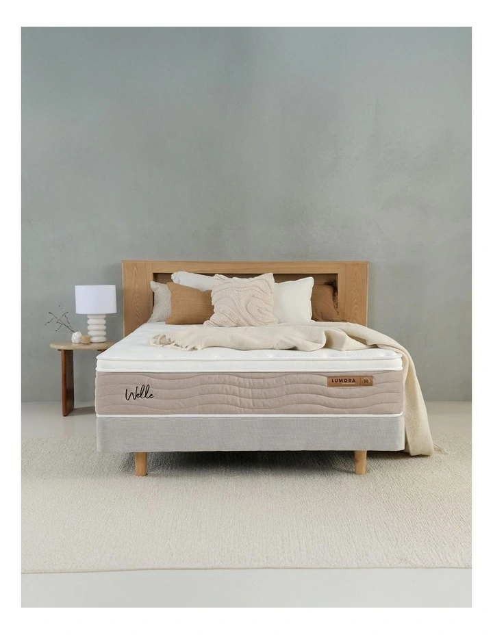 Osteopathy Australia Endorsed Lumora Medium Mattress in White image 3