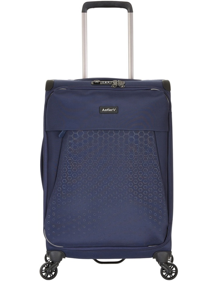 Antler Oxygen Softside Spinner Case Small Blue 56cm 1 8kg