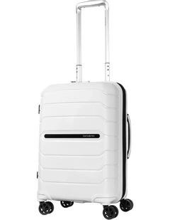 Oc2lite Small 55cm Hardside Spinner Suitcase in Off White