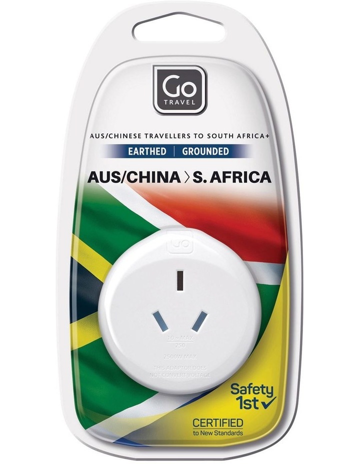 Outbound South Africa Travel Adaptor in White
