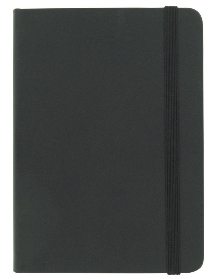 Paperchase Agenzio Small Black Hardback Plain Notebook | MYER