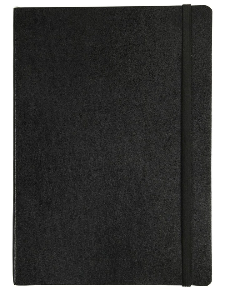 Paperchase | Agenzio Large Black Soft Plain Notebook | MYER