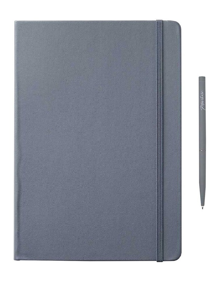Paperchase Notebook Hard L Agenzio Grey Dot | MYER