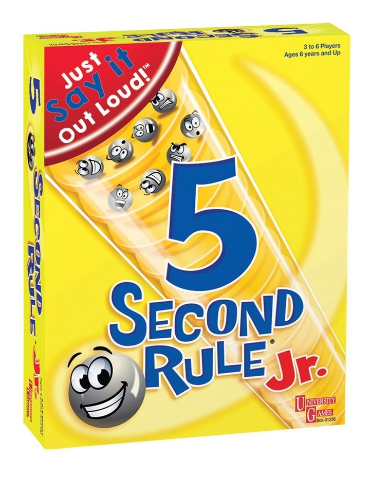 Board Games 5 Second Rule Junior MYER