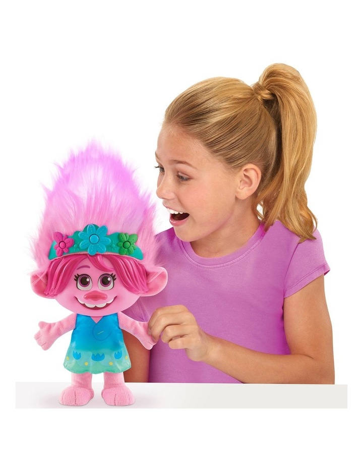 trolls world tour dancing poppy feature plush