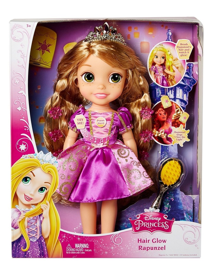 disney princess magic hair glow rapunzel myer