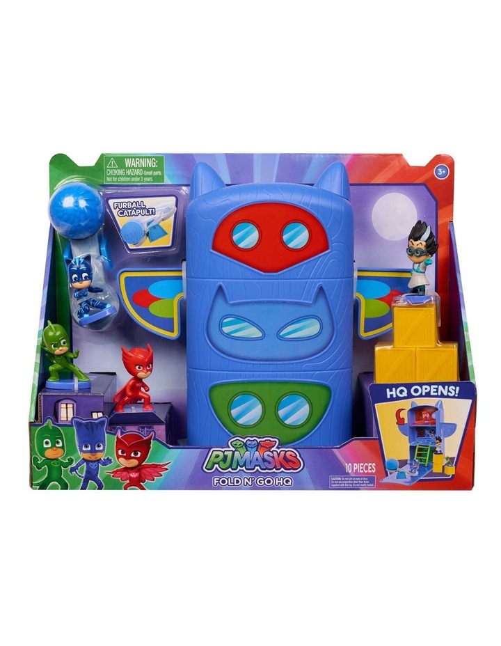 Pj Masks Fold N Go Hq Myer