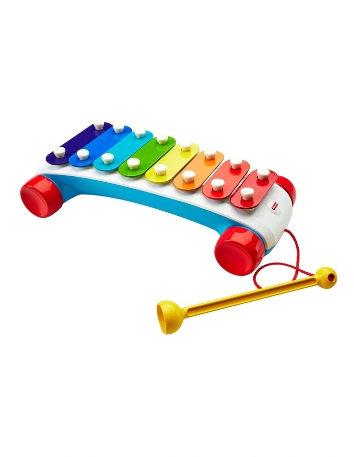 Fisher-Price Classic Xylophone Toddler Pretend Musical Instrument Pull Toy image 4