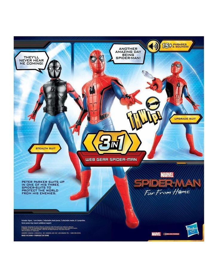 web gear spider man