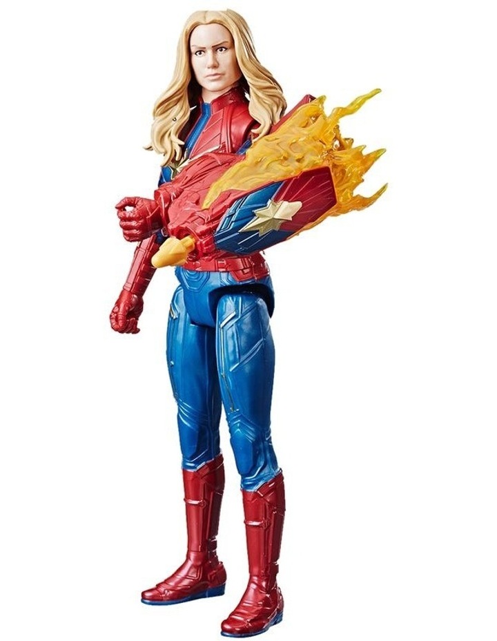 Marvel Avengers Endgame Captain Marvel 12 Action Figure Titan Hero Series Power Fx Sounds Phrases Myer