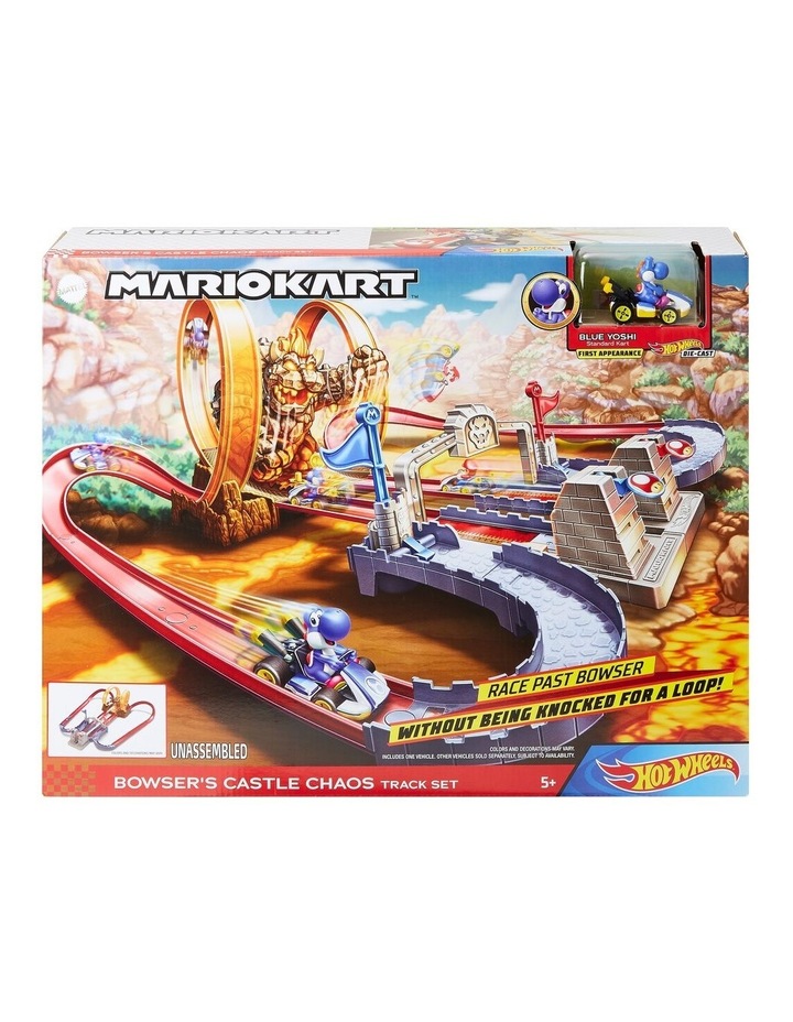 hot wheels mario kart track set