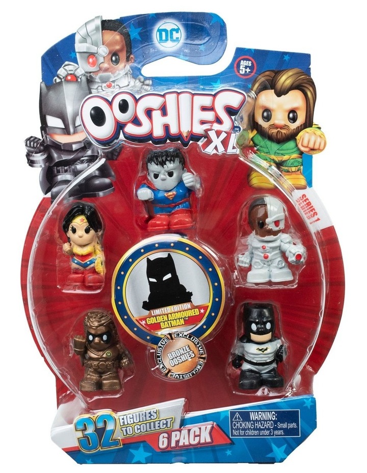 Ooshies DC Ooshies XL 6 Pack Assortment Series 1 MYER