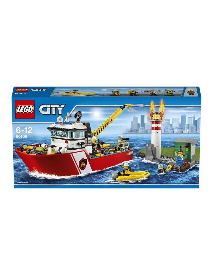 LEGO City Fire Boat 60109 5702015591881 eBay