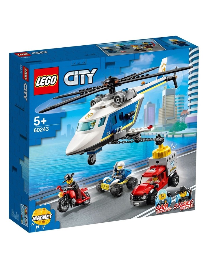police helicopter lego set