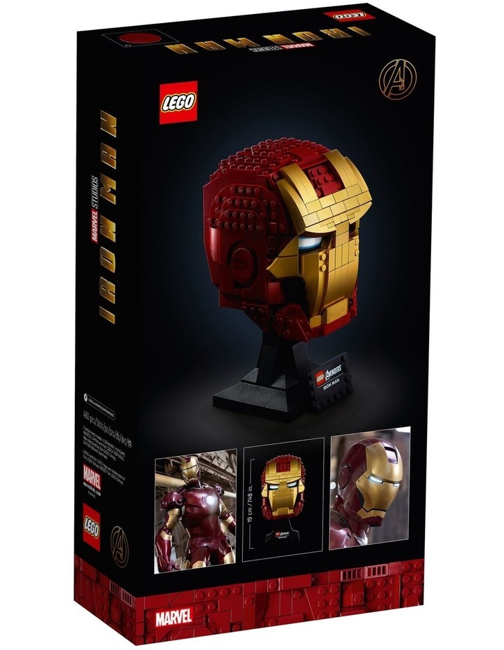 lego iron man helmet australia