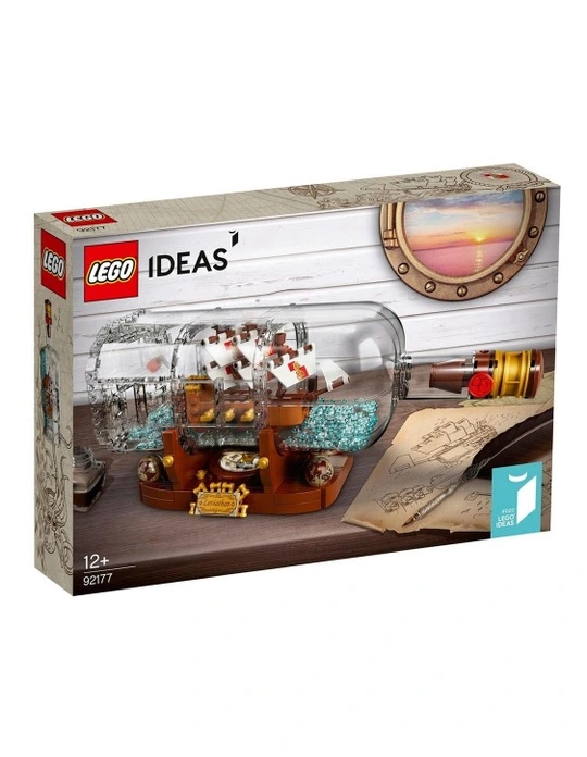 lego ship in a bottle myer