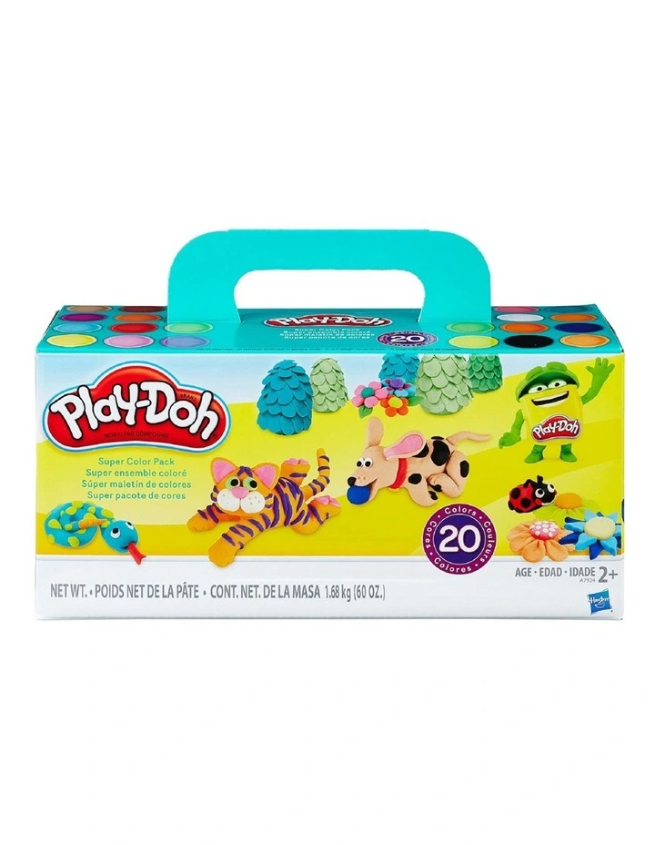 Play Doh 20-Piece Coloured Clay Set image 1