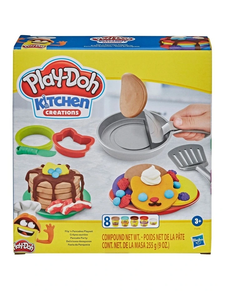 Play-Doh Kitchen Creations Flip 'N Pancakes Playset image 1