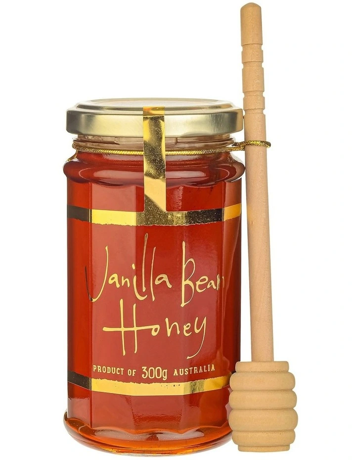 Vanilla Bean Honey With Wooden Dipper image 1