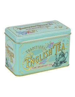 English Breakfast Green Vintage Tin