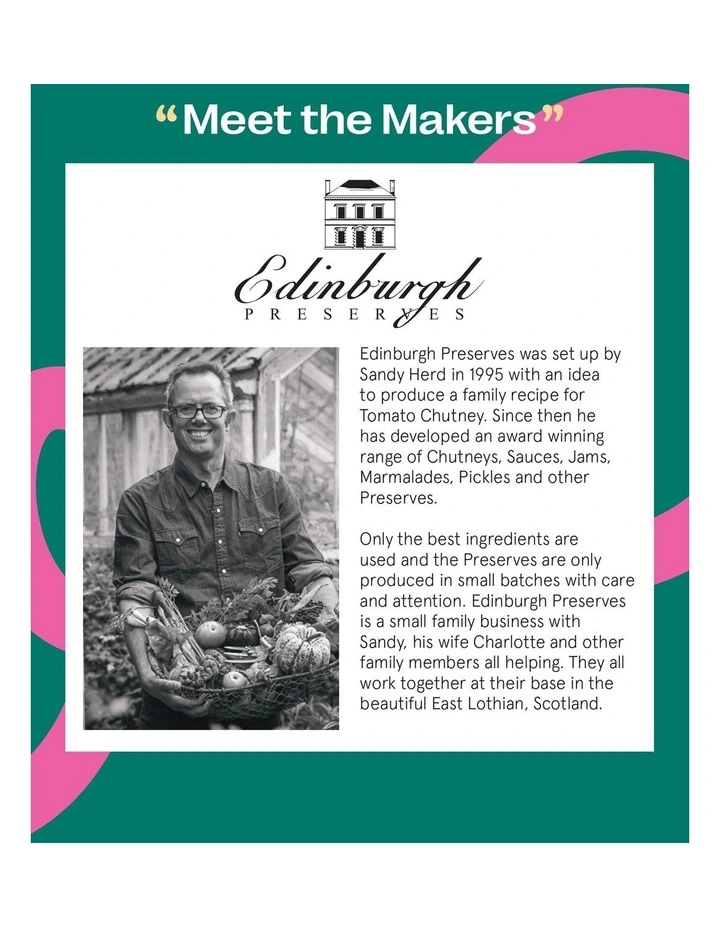 Edinburgh Chutneys & Relishes for Cheese & Meats Box 750g image 3