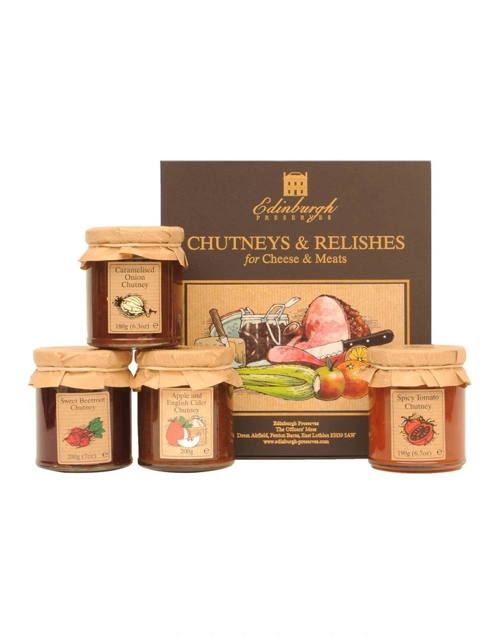 Edinburgh Chutneys & Relishes for Cheese & Meats Box 750g image 5