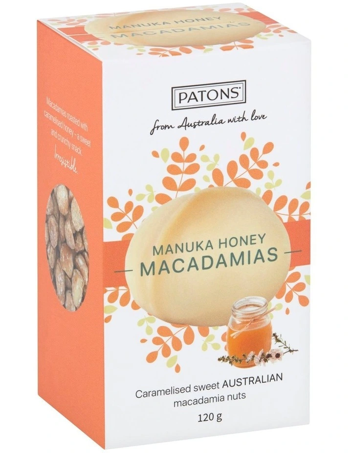 Patons Caramelised Macadamias with Manuka Honey image 1