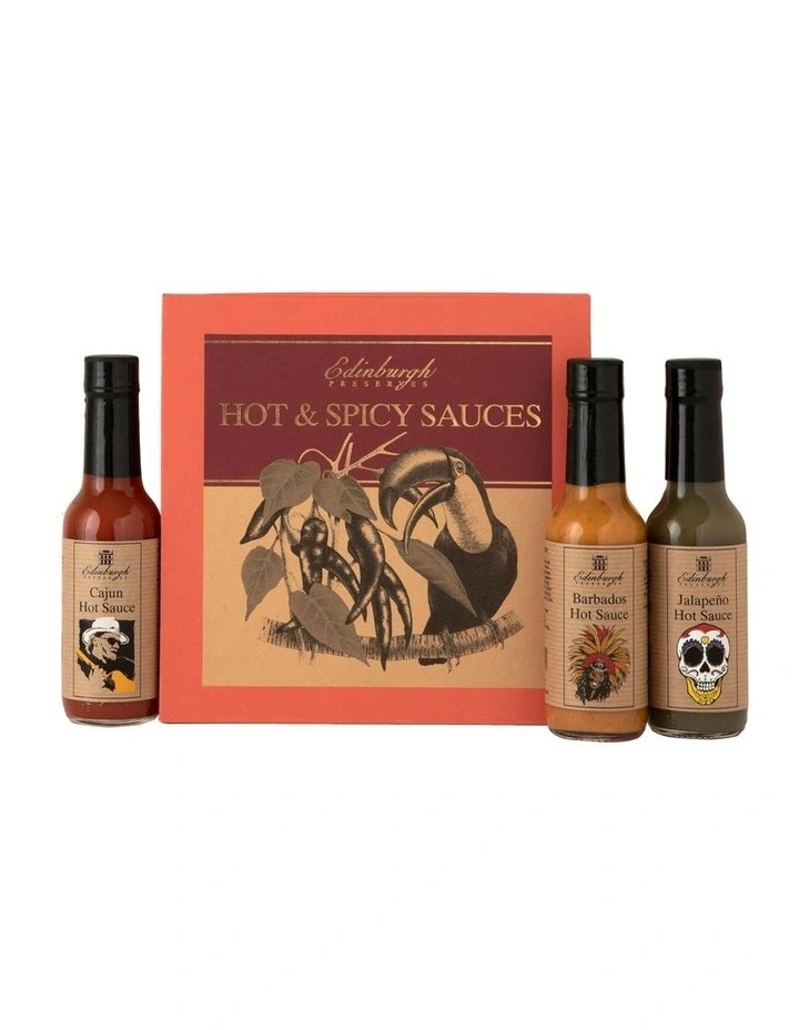 Hot and Spicy Sauce Collection Box 342g image 1
