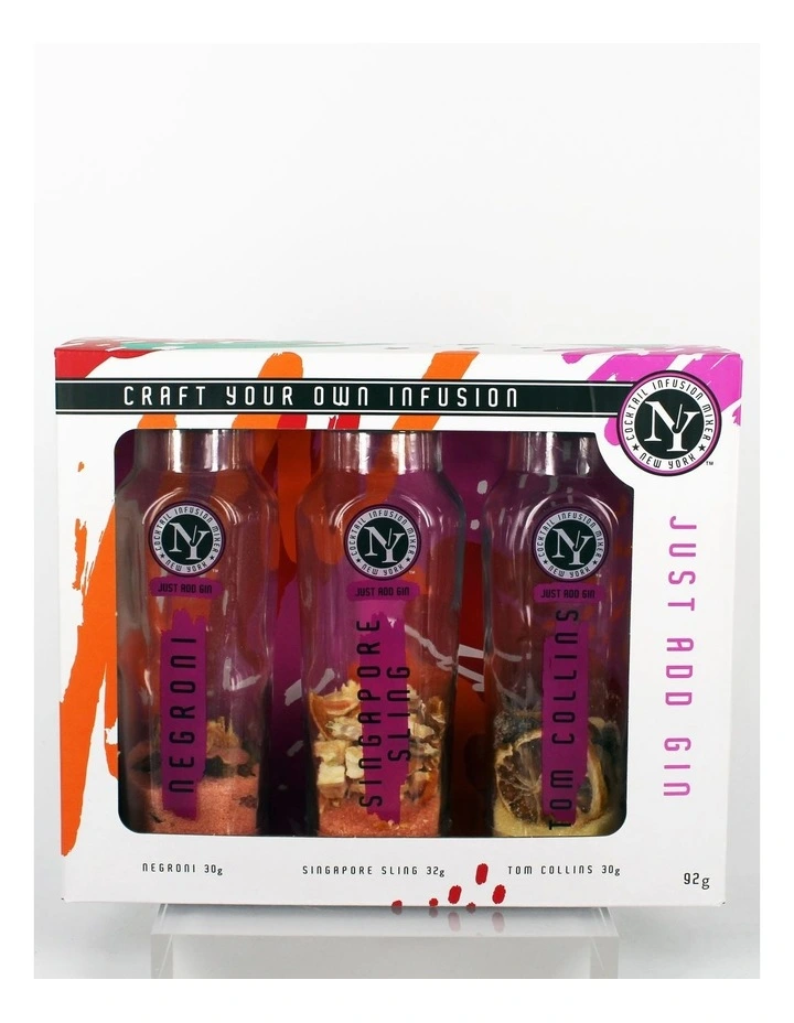 Negroni, Singapore Sling and Tom Collins Gin 3 Pack Sampler image 1