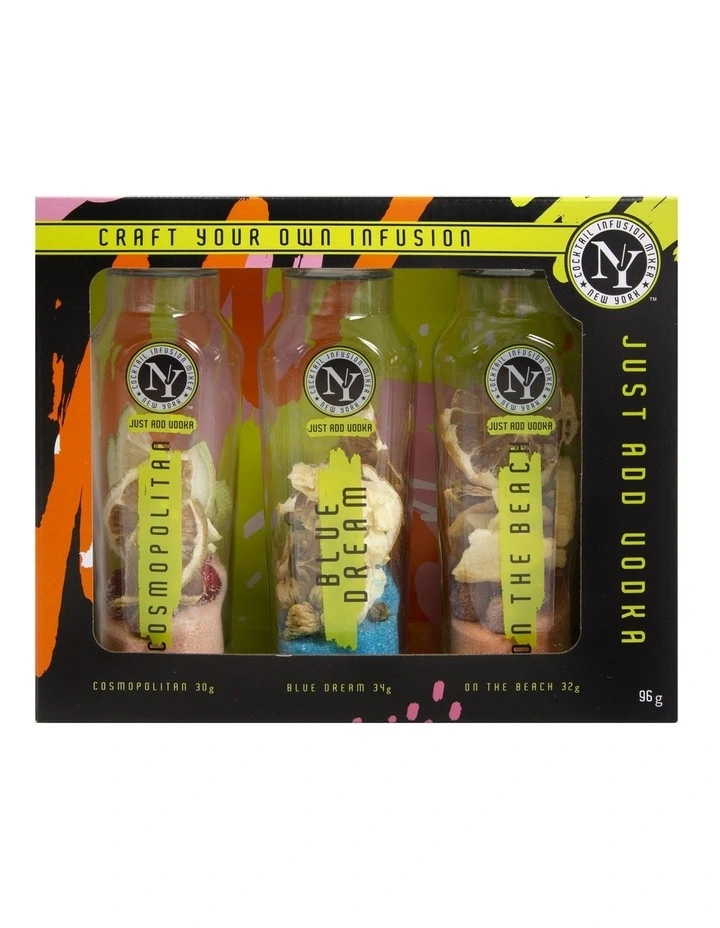Cosmopolitan, Blue Dream and On The Beach Vodka 3 Pack Sampler image 1