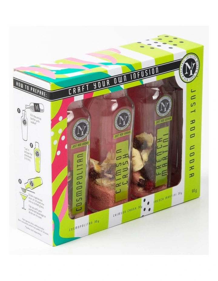 Cosmopolitan, Blue Dream and On The Beach Vodka 3 Pack Sampler image 4