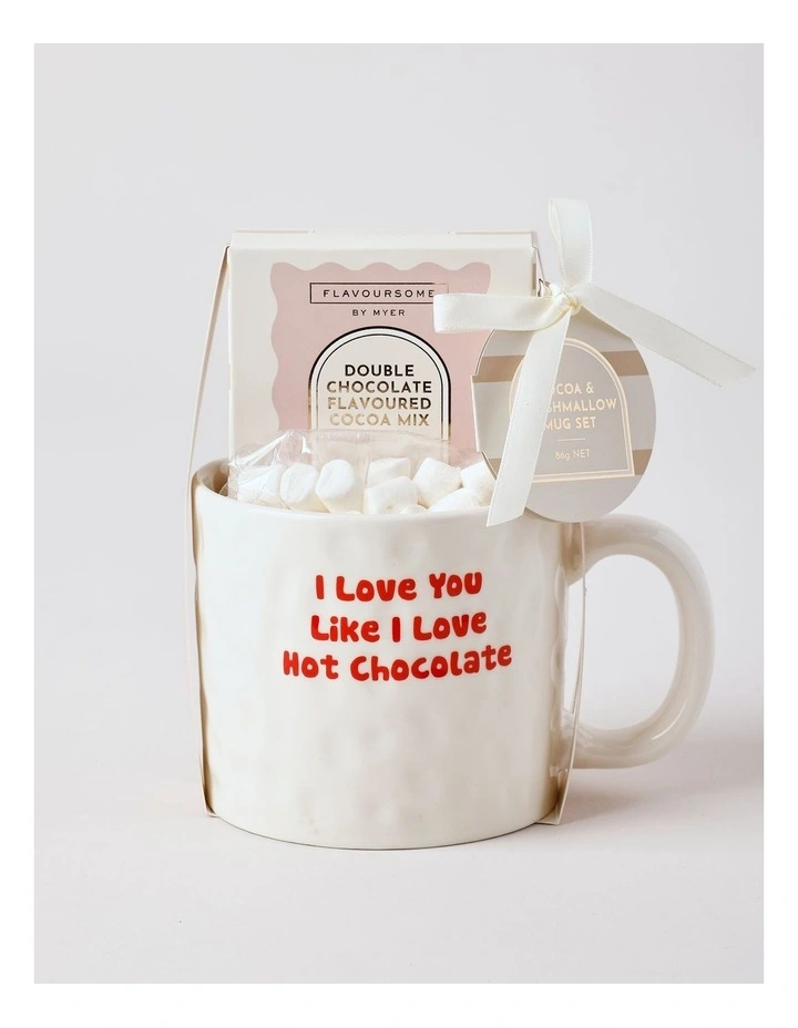 Flavoursome Cocoa & Marshmallows Mug Set 86g image 1