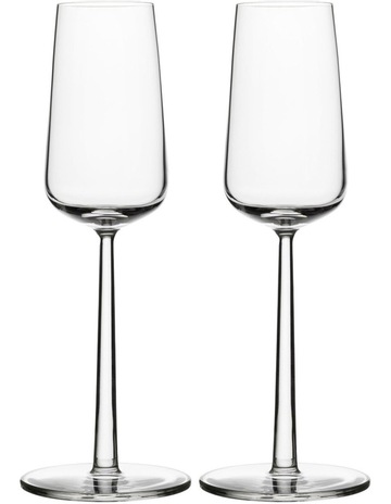 Iittala - Essence Beer Glass 48cl 2pc Clear 48cl
