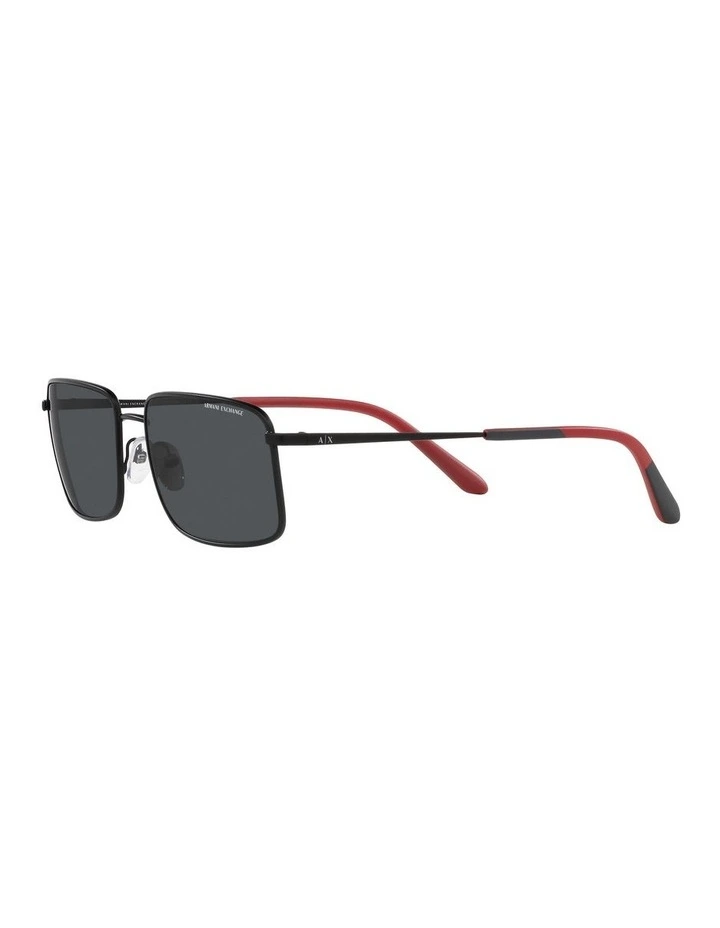 Armani Exchange AX2044S Black Sunglasses image 3