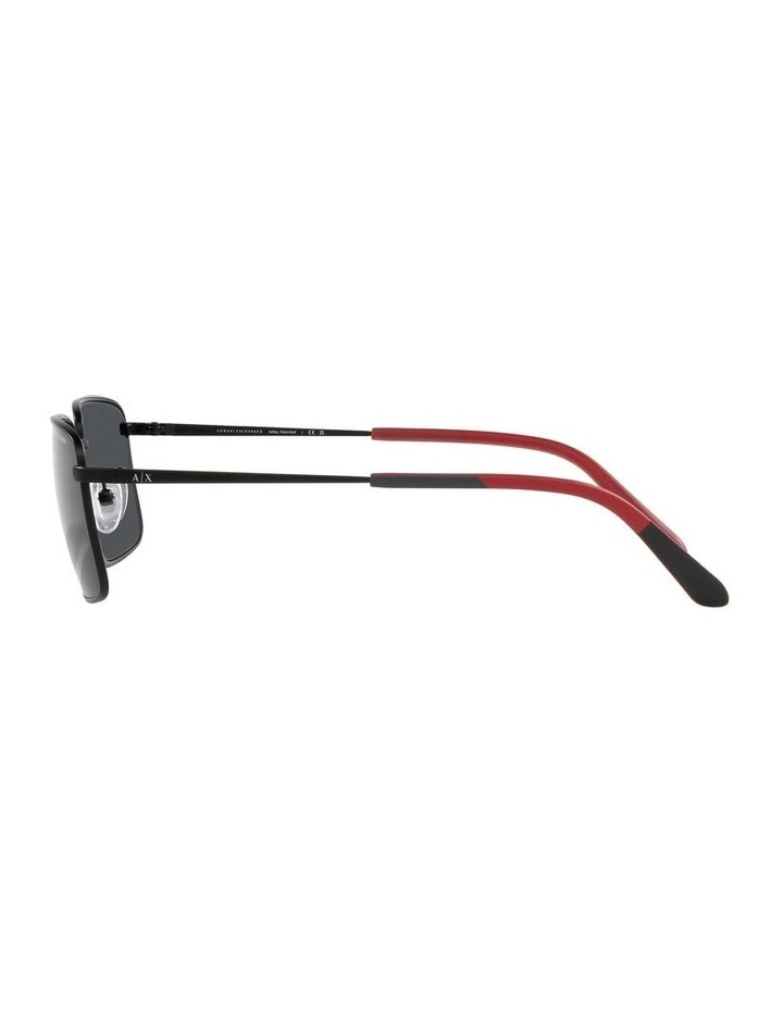 Armani Exchange AX2044S Black Sunglasses image 4