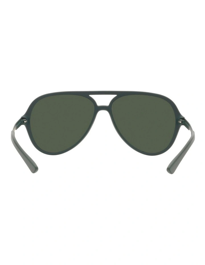 Polarised AX4133S Sunglasses in Green image 7