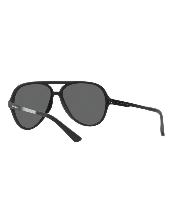 AX4133SF Sunglasses in Black image 6